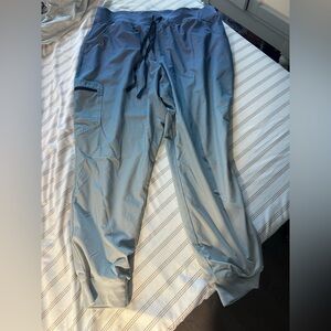 Figs High Waisted Zamora FreeX lined jogger in Ocean mist